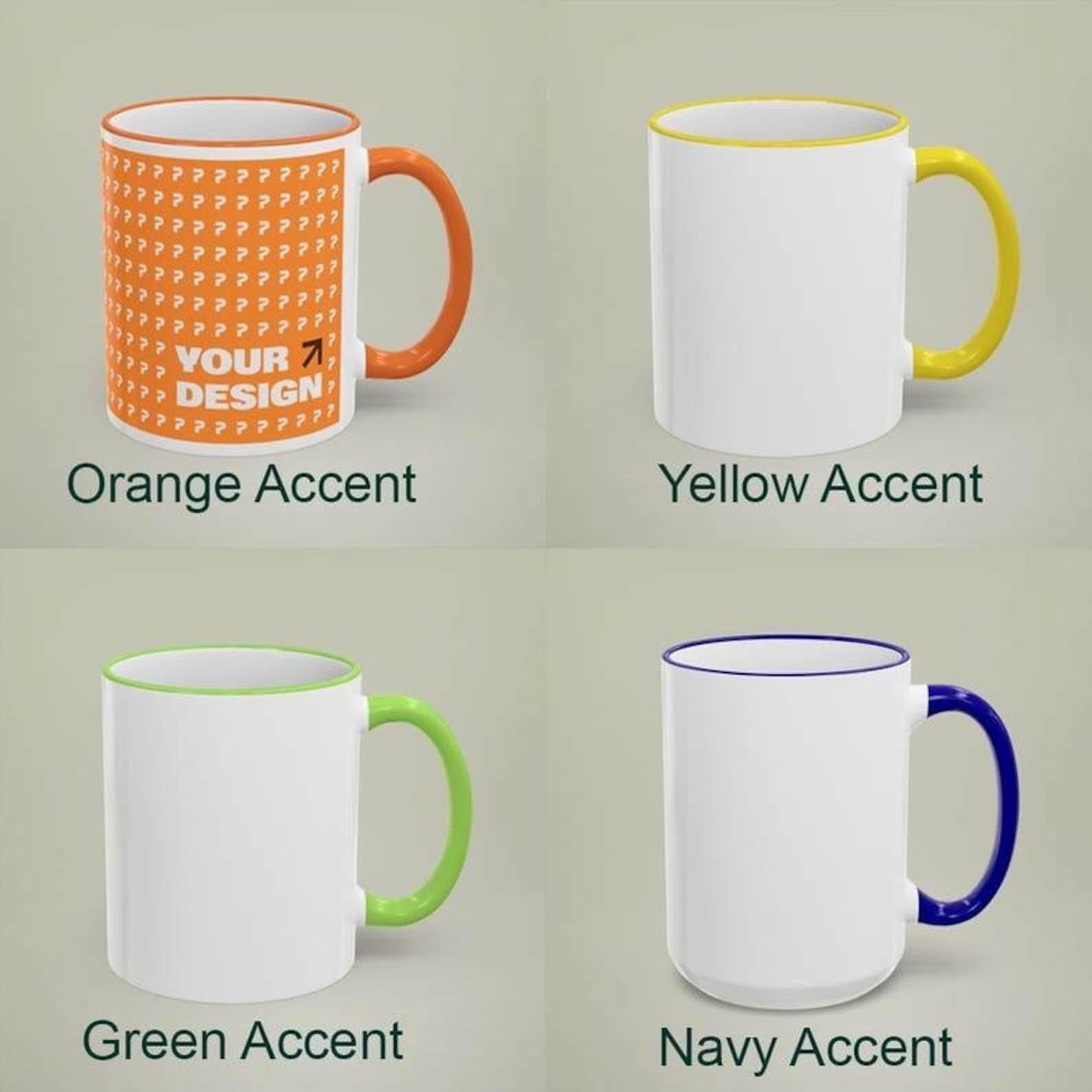 Personalized Bookstore Accent Mug, Vintage Bookshelf Library Pottery Coffee Cup, Book Lover Gift, Bookish Gifts For Reader