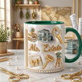 Personalized Real Estate Mug with Name, Custom Realtor Coffee Mug, Business Woman Gift, Boss Lady Entrepreneur Gift Cup