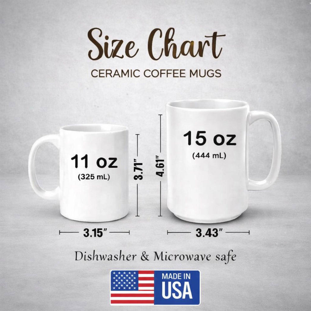 Personalized Golf Mug, Ceramic Coffee Cup with Name, Golf Bag and Clubs Design for Golfer Gift