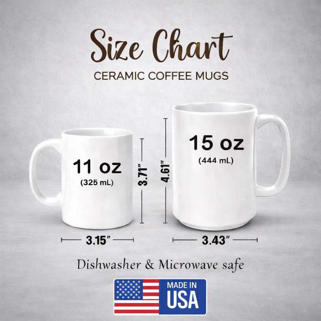 Personalized Dad Mug, Custom Father’s Day Coffee Cup, Handy Dad Mug with Name, Tool Dad Gift, Birthday Gift for Dad