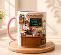 Personalized Teacher Mug 3D Embossed with Name, Back To School Teacher Cup, Teacher Appreciation Gift, Cute Teacher Gift for Her